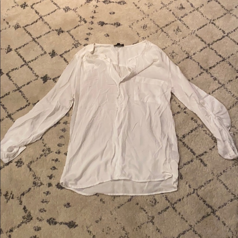 Topshop white top perfect for spring/summer